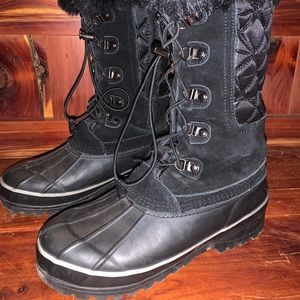 Lands End women’s snow boots